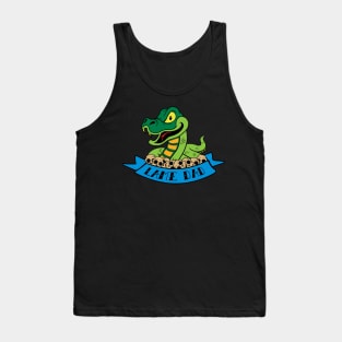 New School Snake Tattoo Tank Top